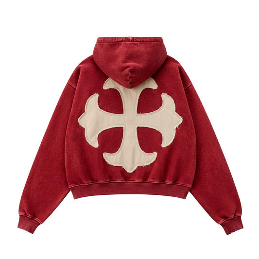 FAITH HOODIE RED