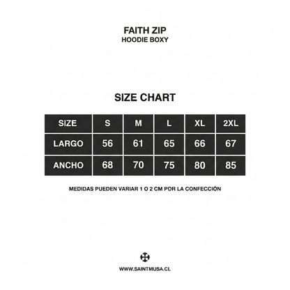 FAITH ZIP HOODIE