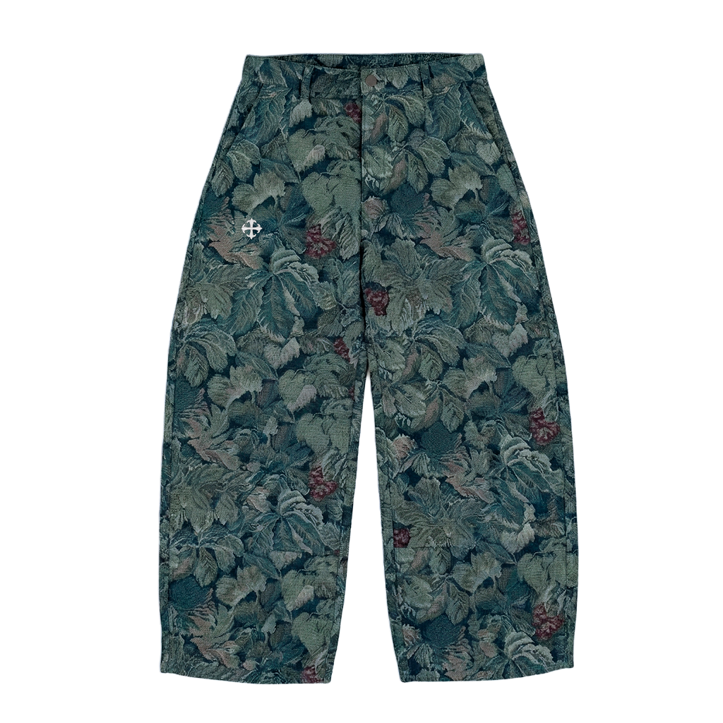 WOVEN PANTS GREEN