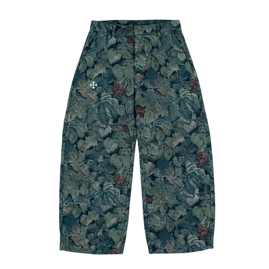 WOVEN PANTS GREEN